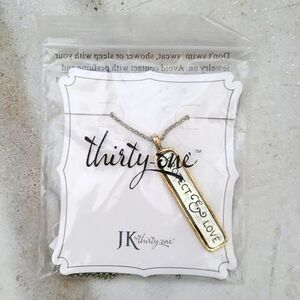 Thirty One "Protect & Love" Necklace